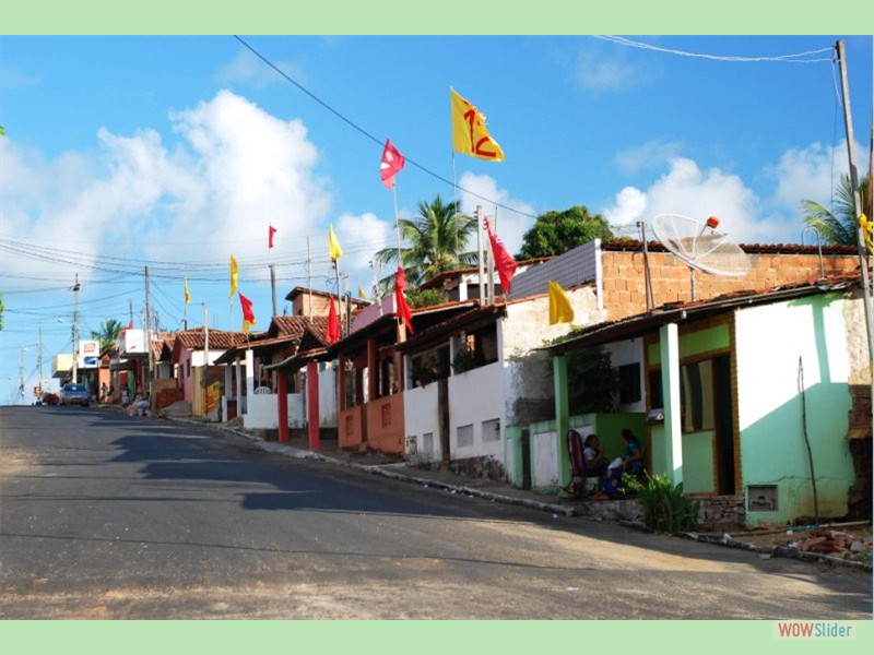 Tibau do Sul. Улицы Тибау до Сул